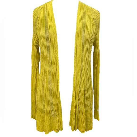 RETRO-ology Sweaters - Medium RETRO-ology Lemongrass Knit Cardigan Sweater